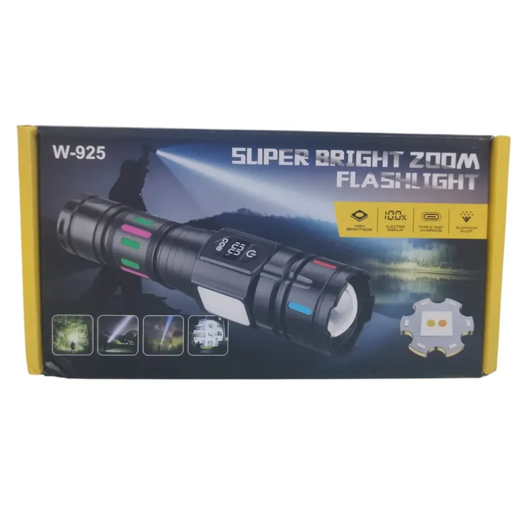 [W-925] LINTERNA POTENTE W-925 SUPER BRIGHT ZOOM