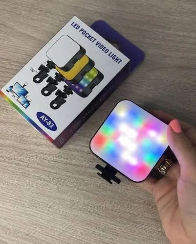 [BOD-ACC-010] LUZ LED SELFIE RECARGABLE PORTATIL ACCESORIO M-88