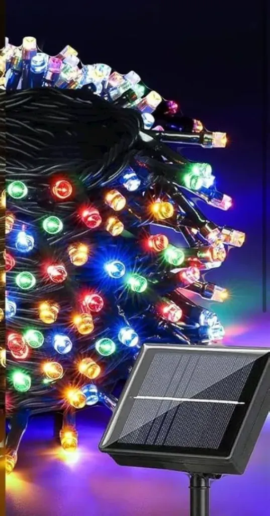 [99f8c2] LUZ NAVIDAD SOLAR 50 BOMBILLOS