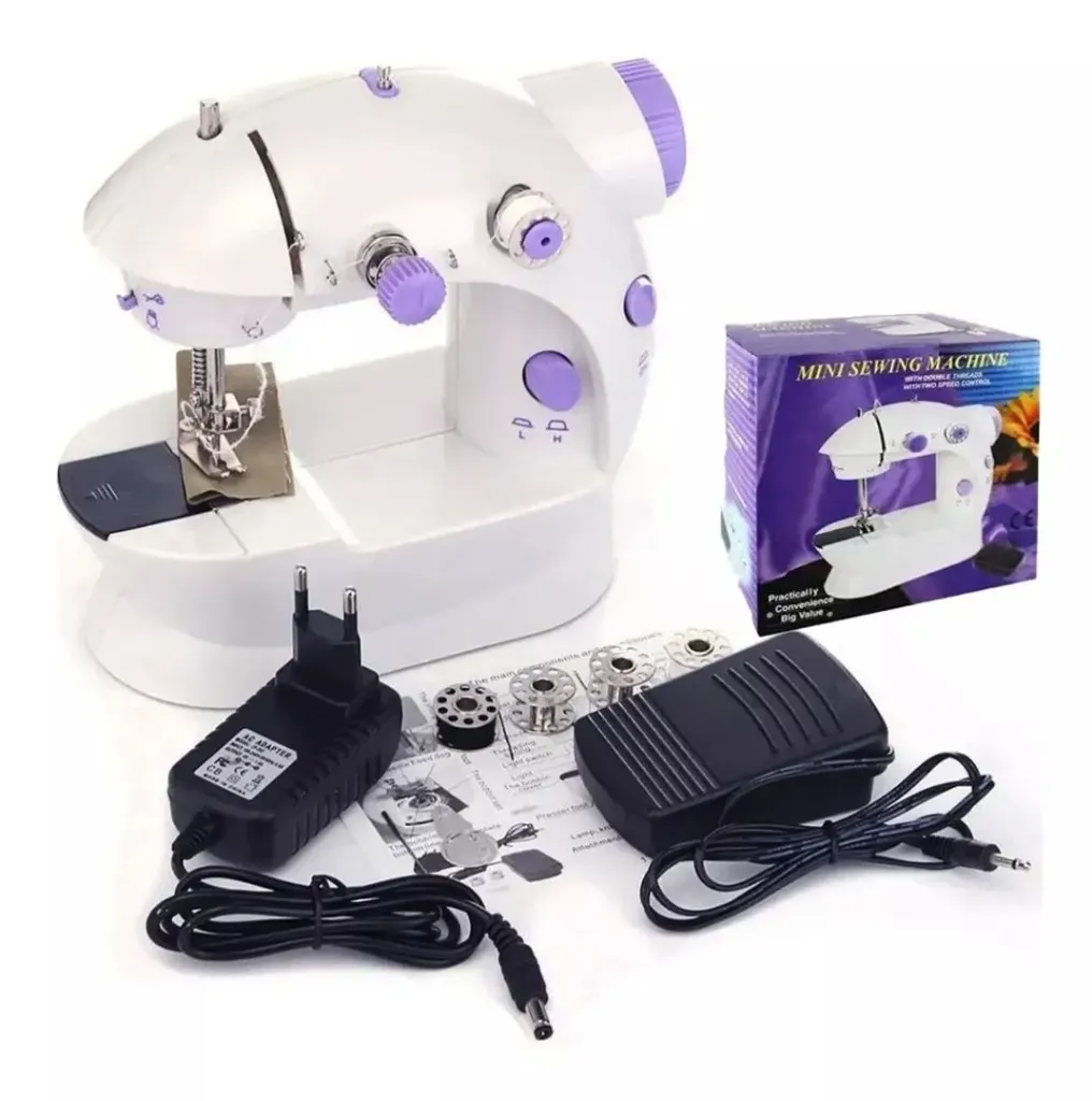 [9efe11] MINI MAQUINA COSER - MINI SEWING MACHINE - SM-202A