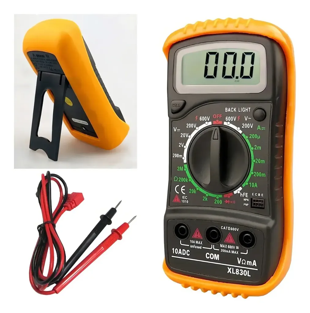MULTIMETRO DIGITAL MULTIMETER XL830L