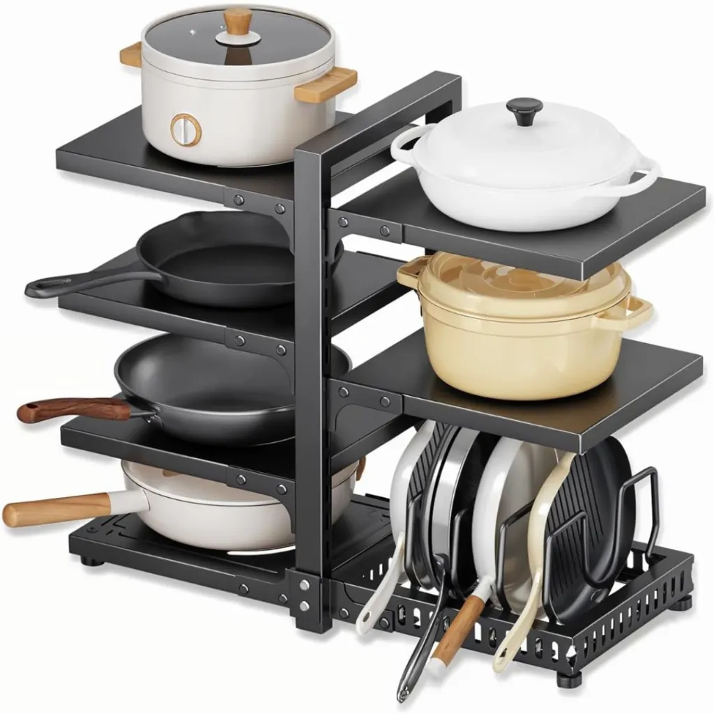 [f620ff] ORGANIZADOR DE OLLAS O TAPAS GRANDE