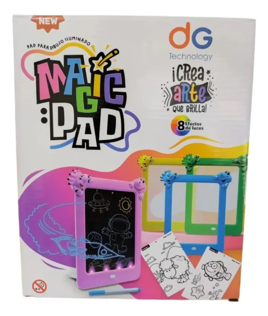 [417c16] TABLETA MAGICA DIBUJO LUZ LED