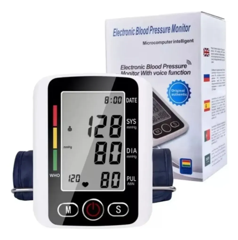 [BOD-SAL-016] TENSIOMETRO BRAZO - ELECTRONIC BLOOD PRESSURE MONITOR
