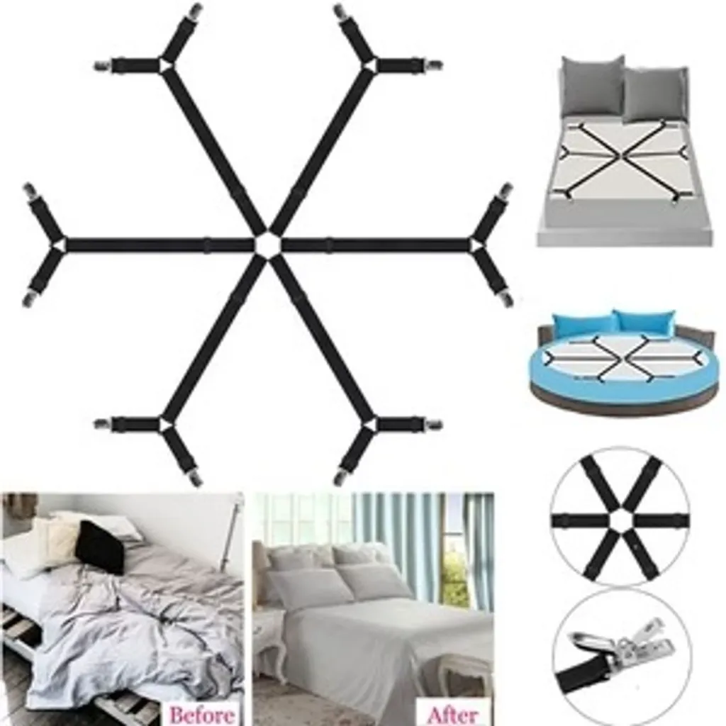 [131424] TIRANTAS AJUSTABLE SABANA - BED SHEET CLIPS - GP-1674