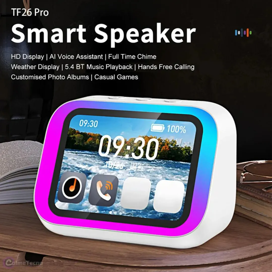 [122] PARLANTE SMART CON PANTALLA TACTIL BLUETHOOT