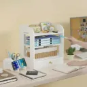 ORGANIZADOR PARA ESCRITORIO OFICINA 4 ESTANTES