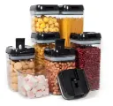 CONTENEDOR DE ALIMENTOS HERMETICOS 7 PIEZAS