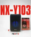 CABINA PARLANTE NEXT DE 8 LUCES LED NX-Y103