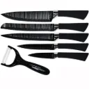 JUEGO SET CUCHILLOS LUJO 6 PIEZAS CON PELADOR ER-0238A
