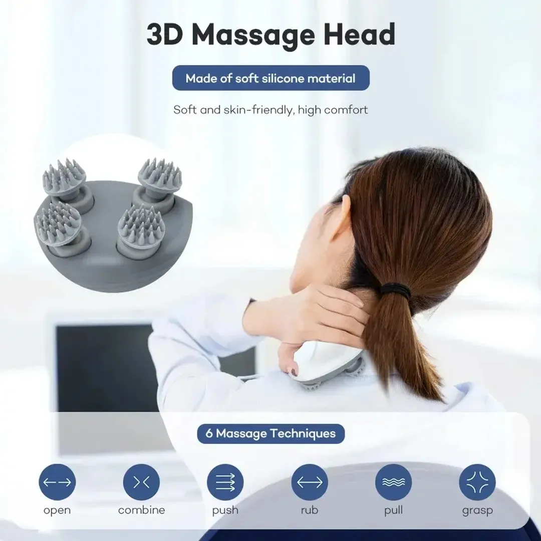 [3267a4] MASAJEADOR CAPILAR PORTATIL SCALP MASSAGER OSK-701
