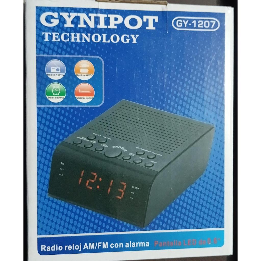 [CED-TEC-038] RADIO RELOJ DESPERTADOR - GYNIPOT