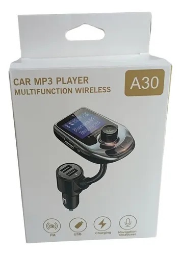 MODULADOR CARRO - CAR MP3 PLAYER A30 CARPLAY