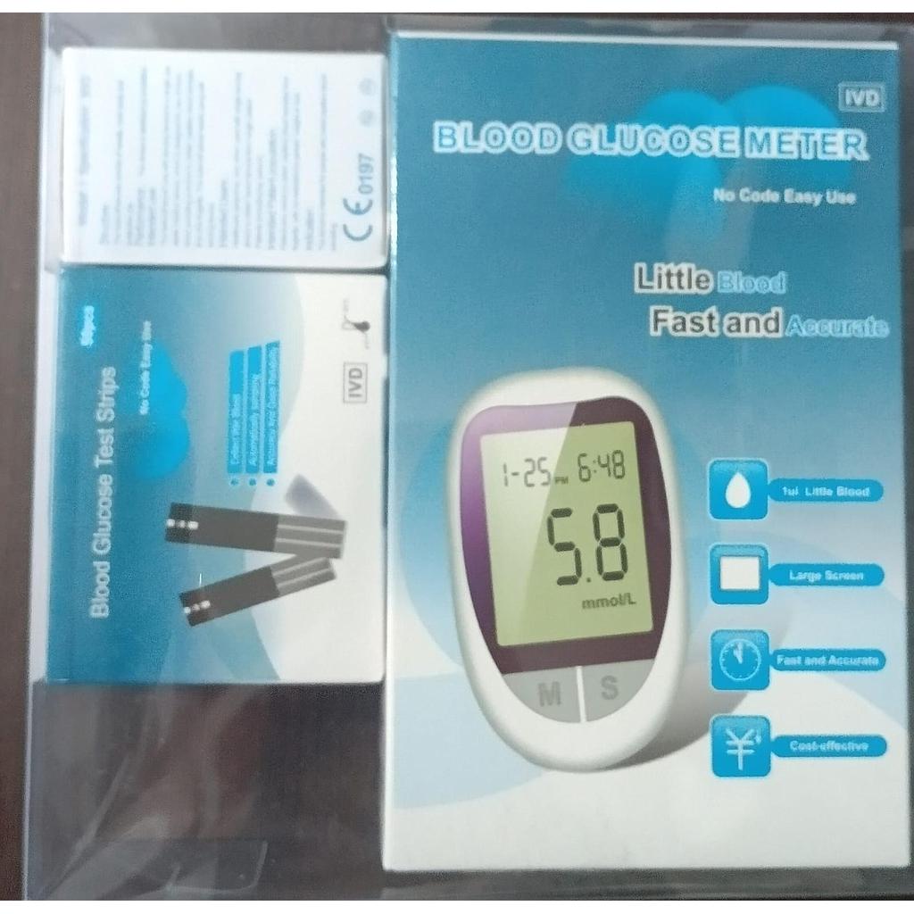 GLUCOMETRO MEDIDOR BLOOD GLUCOSE METER