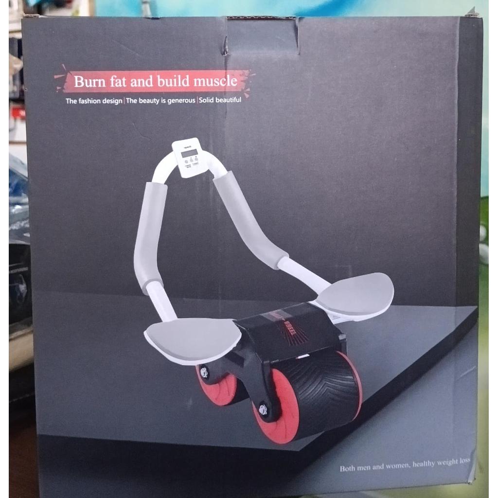 RUEDA ABDOMINAL RODILLO REBOTE DIGITAL - BURN FAT AND BUILD MUSCLE
