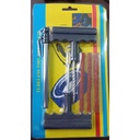 KIT REPARADOR LLANTA TUBULAR - KIT DESPINCHAR MOTO + CALIBRADOR