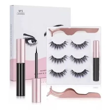 PESTAÑAS MAGNETICAS - MAGNETIC EYELINER & EYELASHES