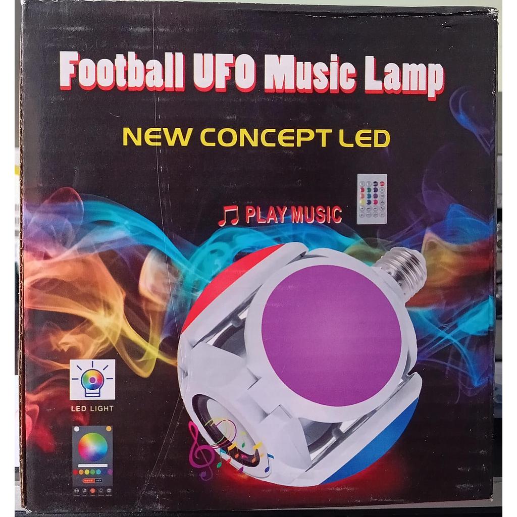 [BOD-FER-014] BOMBILLO PARLANTE ASPAS RGB - FOOTBALL UFO MUSIC LAMP - CP007