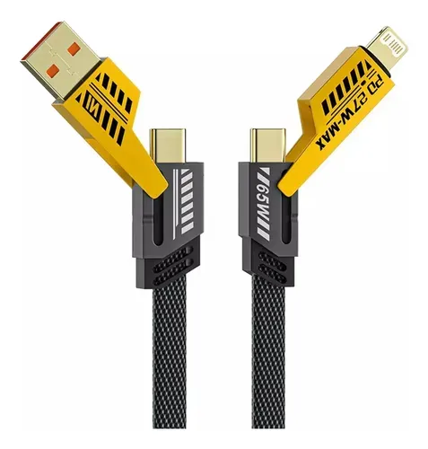 [N184] CABLE DATOS Y CARGA 4 EN 1 - FAST CHARGING CABLE - CCD-2471