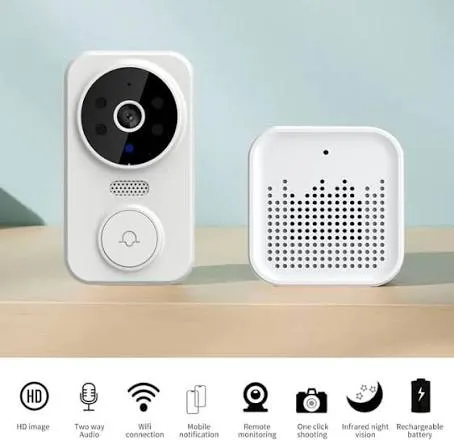 TIMBRE INTELIGENTE - INTELLIGENT MINI DOORBELL - MD-6466